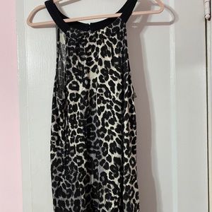 Leopard print tank